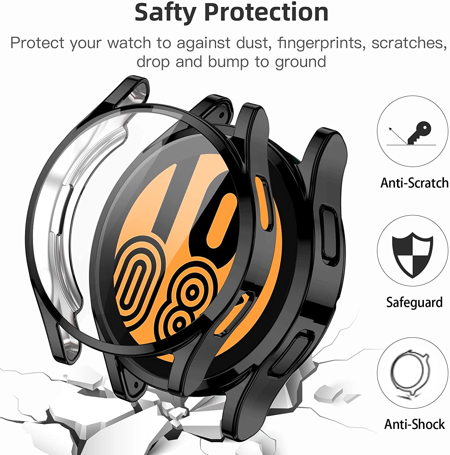 Case for samsung Galaxy watch  - Samsung Smartwatch Accessories recension och pris
