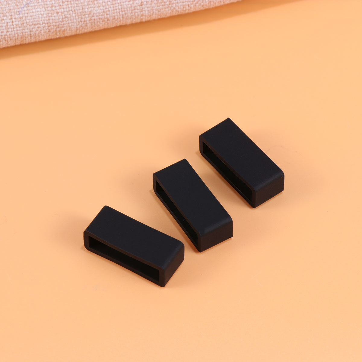 8Pcs 22Mm Black Silicone Watch - Silicone Band Replacement recension och pris