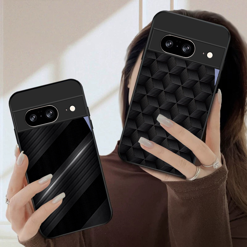 Dark geometric texture For Goo - Google Pixel 9 Pro recension och pris