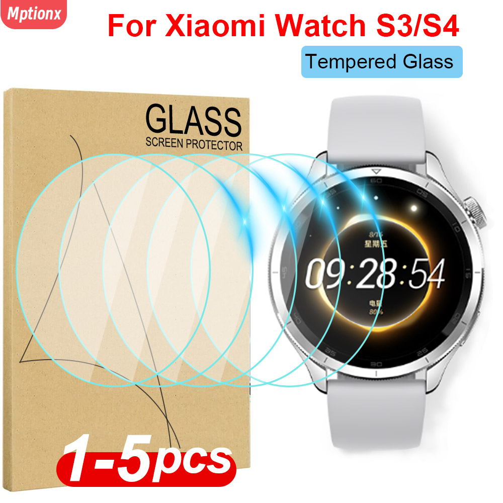 Tempered Glass for Xiaomi Mi W - Xiaomi Smartwatch S4 Accessories recension och pris