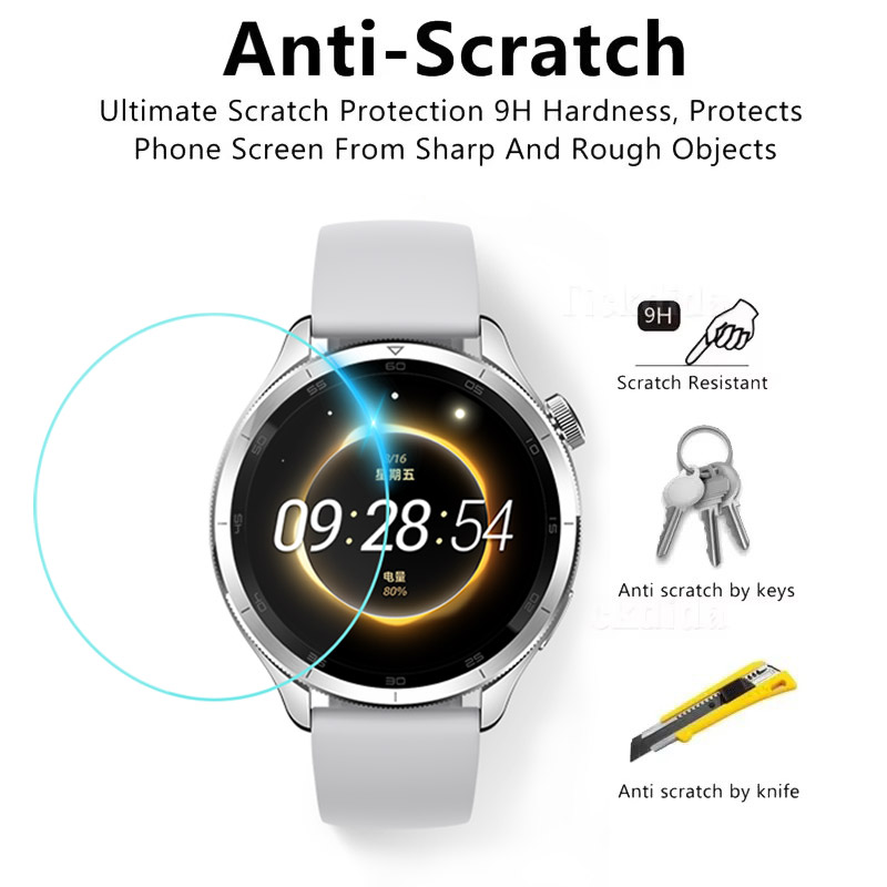 Tempered Glass for Xiaomi Mi W - Xiaomi Smartwatch S4 Accessories recension och pris
