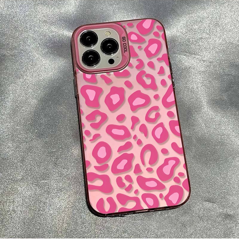 Pink Leopard Print Phone Case  - Samsung Galaxy S24 recension och pris