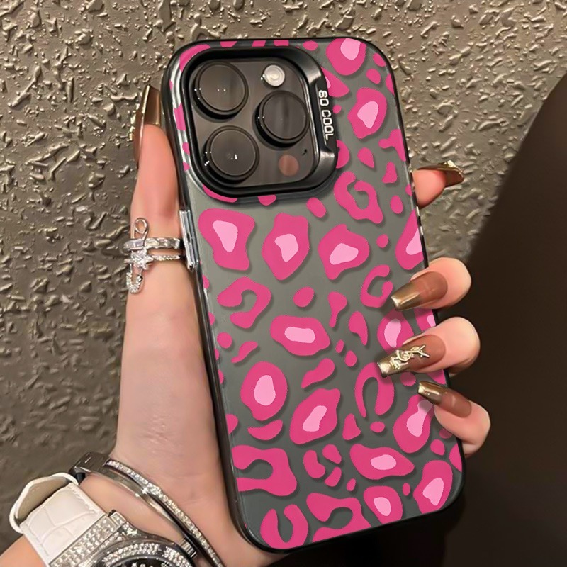 Pink Leopard Print Phone Case  - Samsung Galaxy S24 recension och pris