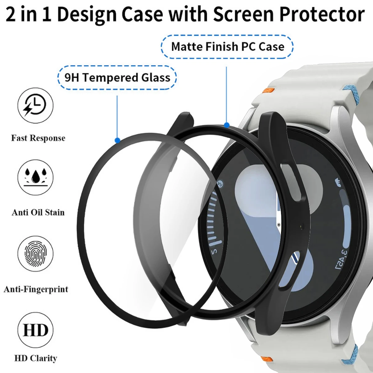 Silicone Strap for Samsung Gal - Silicone Band Replacement recension och pris