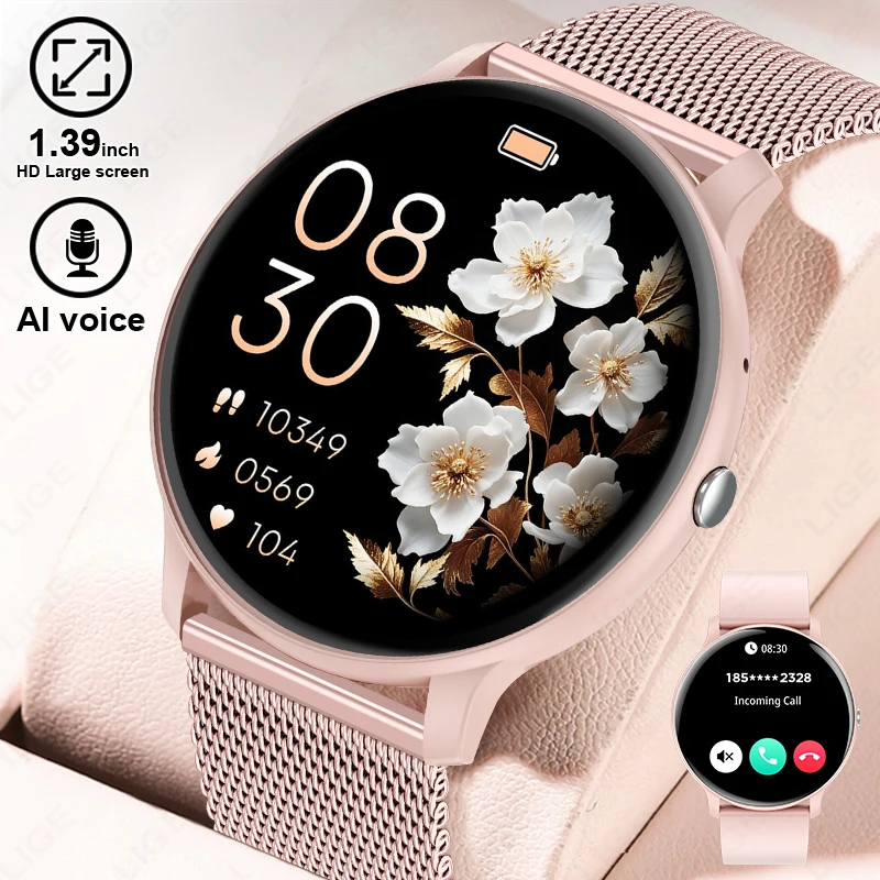 LIGE Bluetooth Call Smart Watc - Smartwatch Custom recension och pris