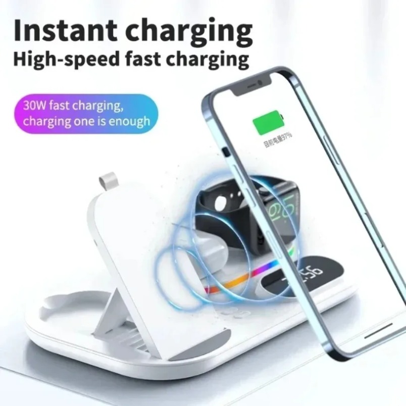 Wireless Phone Charger 15W Qi  - Wireless Charger Watch recension och pris