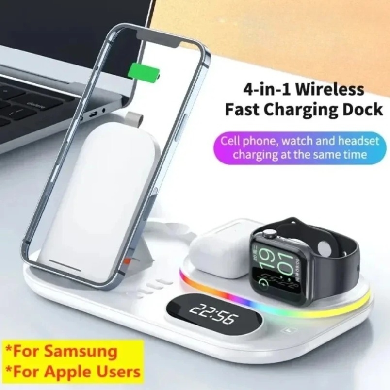 Wireless Phone Charger 15W Qi  - Wireless Charger Watch recension och pris