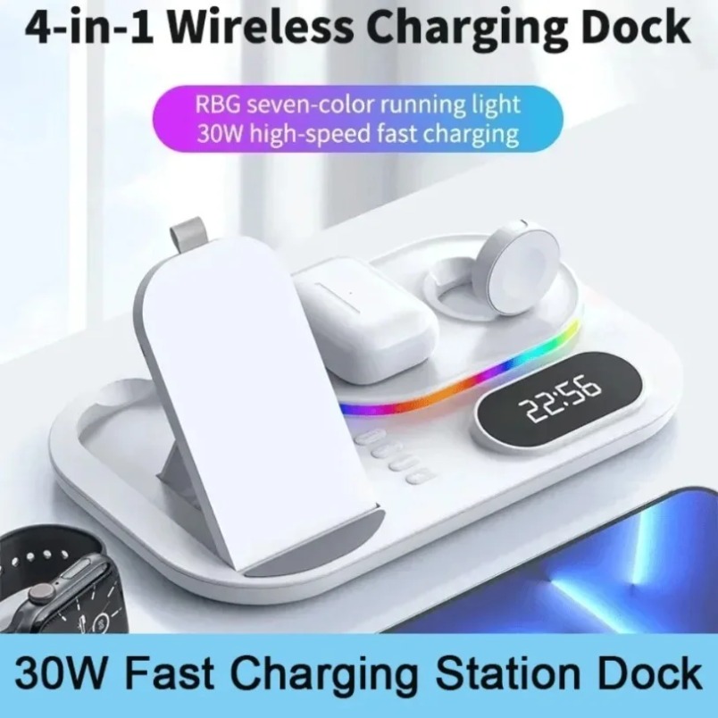 Wireless Phone Charger 15W Qi  - Wireless Charger Watch recension och pris
