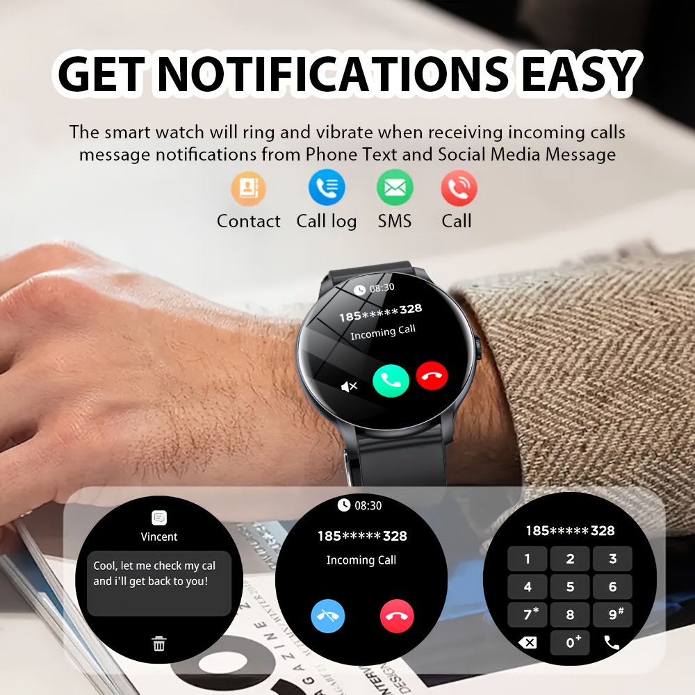 LAXASFIT 2026 Smart Watch 1.52 - Smartwatch Custom recension och pris