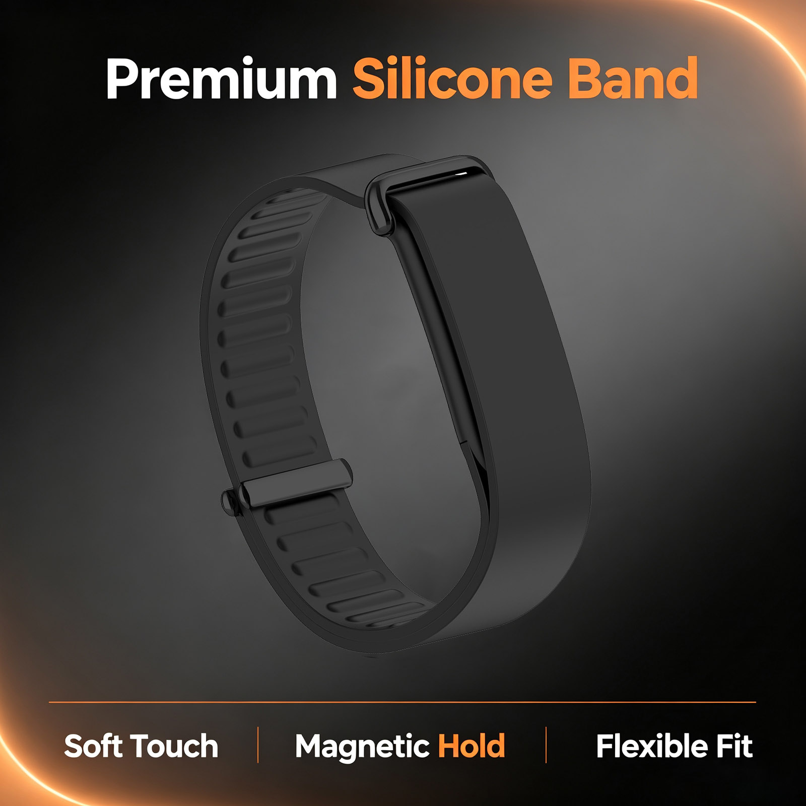 Soft Silicone Loop Strap for G - Silicone Band Replacement recension och pris