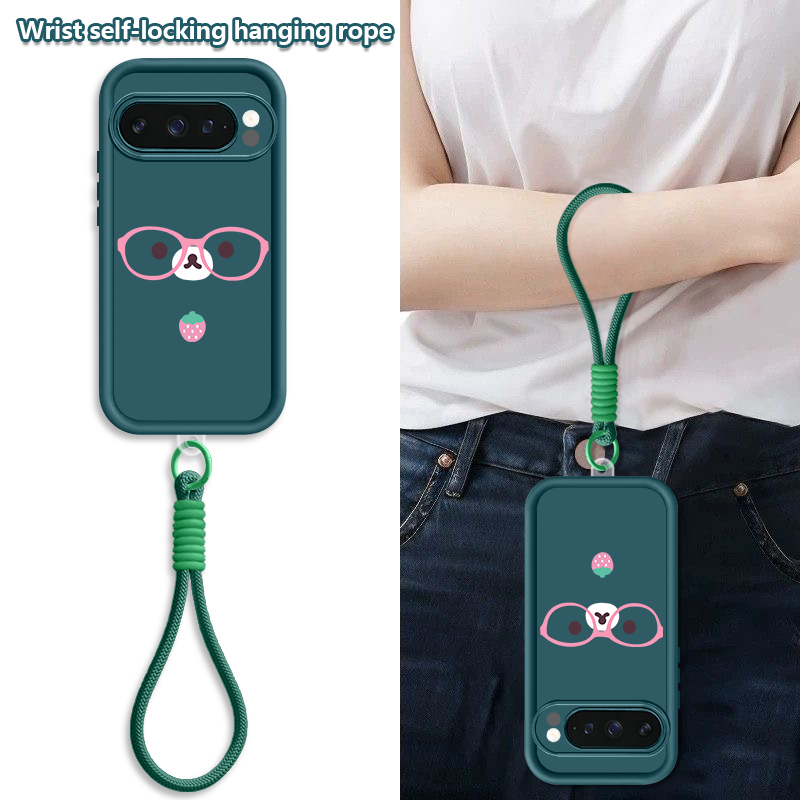 Wrist Strap Lanyard Phone Case - Google Pixel 9 Pro recension och pris