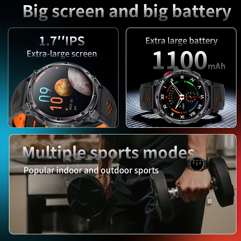New T-REX3 Ultra 1100mAh Batte - Smartwatch Custom recension och pris