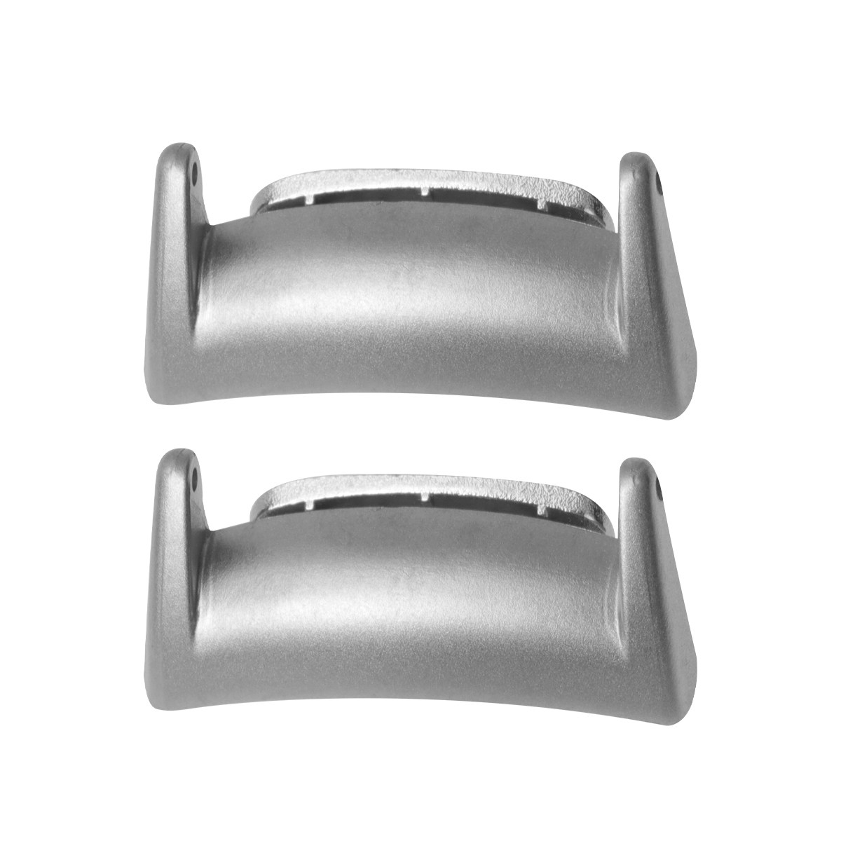 2Pcs Sleek Stainless Steel Wat - Silicone Band Replacement recension och pris