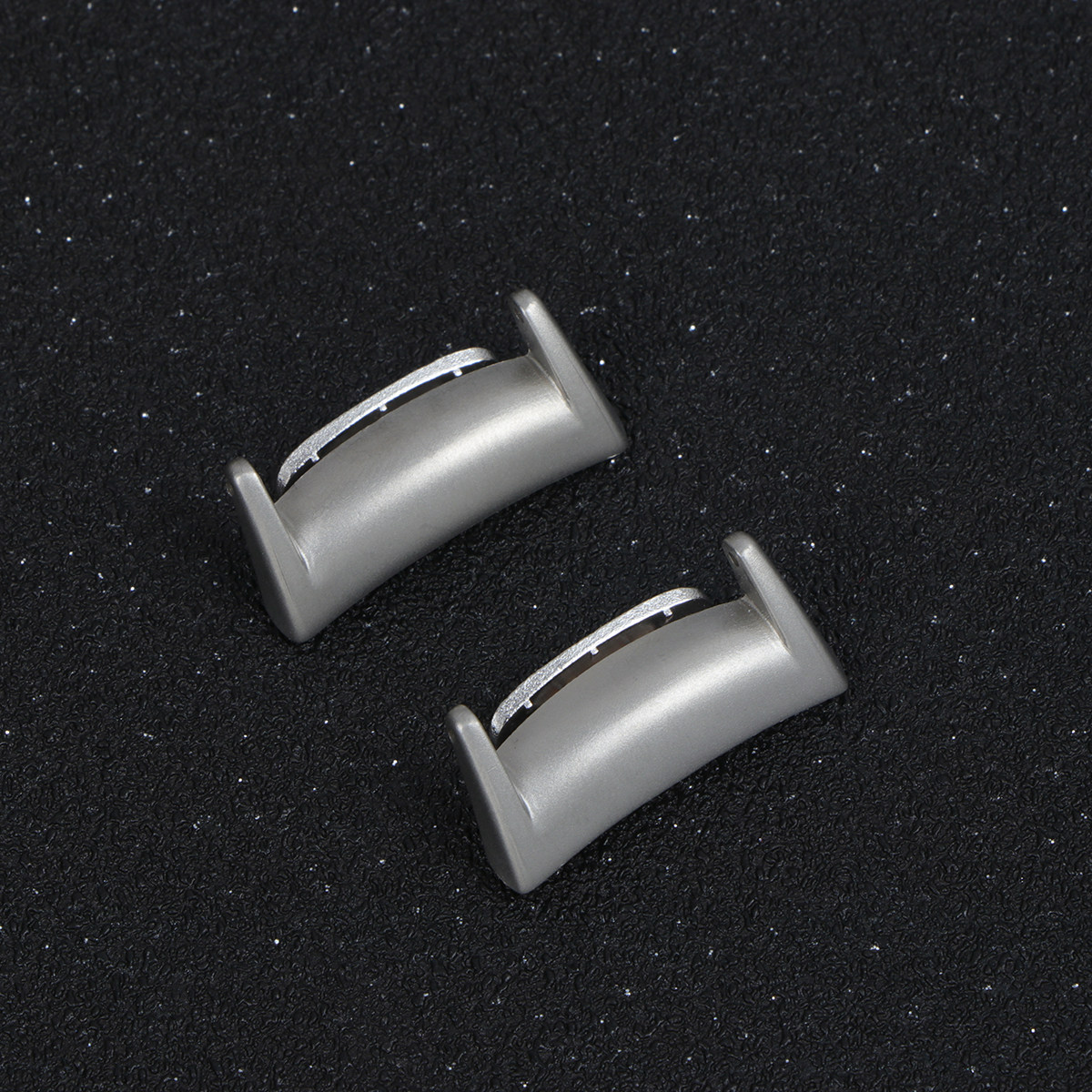 2Pcs Sleek Stainless Steel Wat - Silicone Band Replacement recension och pris