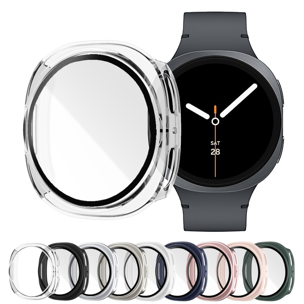 Tempered Glass+Case for Samsun - Samsung Smartwatch Accessories recension och pris