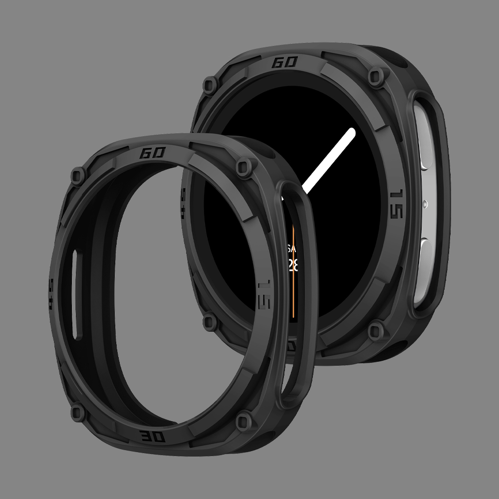 Rugged Bezel Case for Samsung  - Samsung Smartwatch Accessories recension och pris